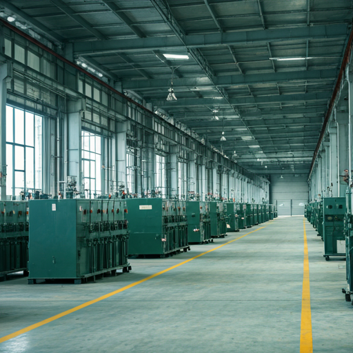 Industrial manufacturing plant facility