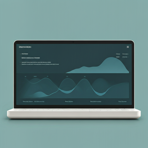 Abstract software dashboard representation