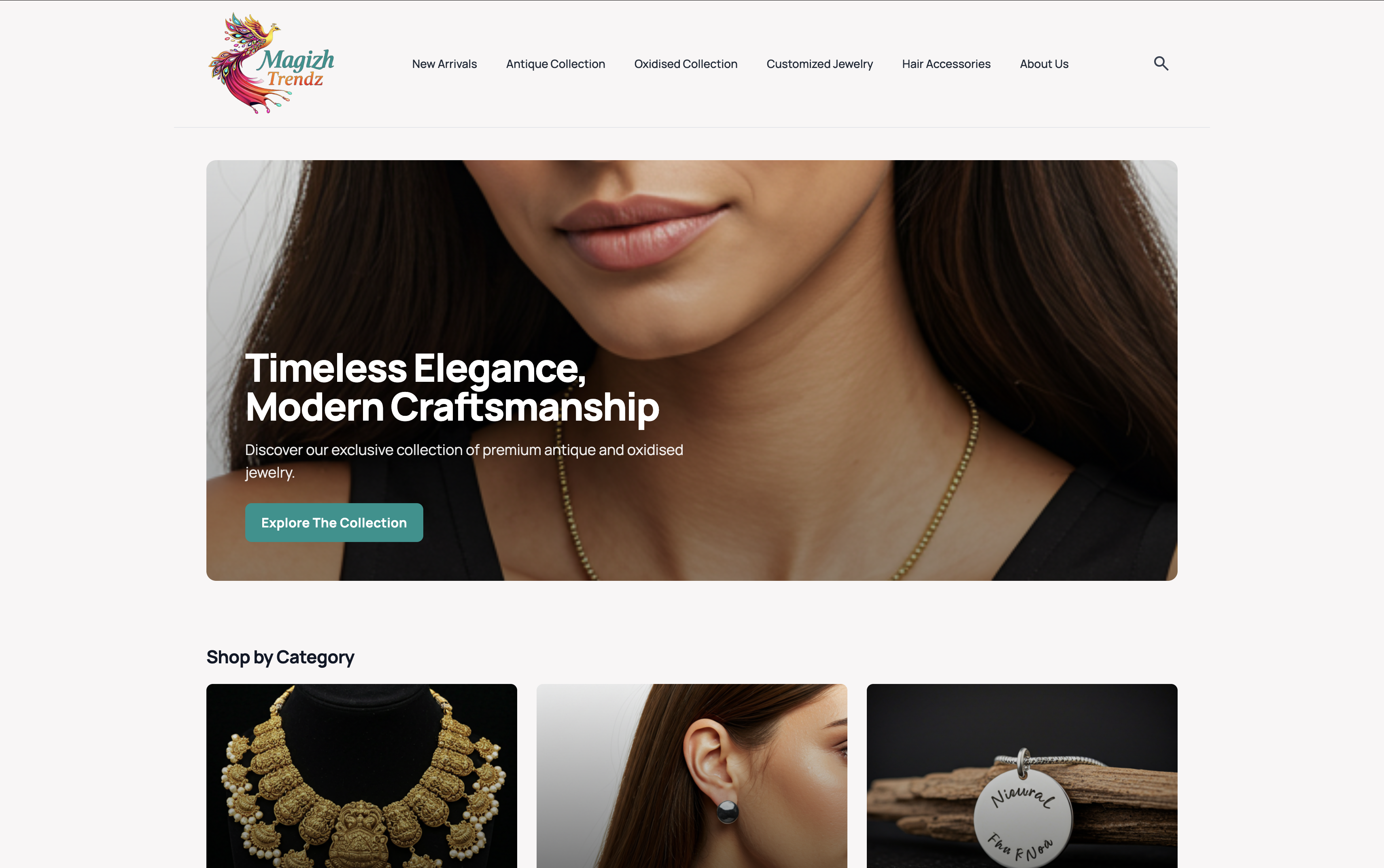 E-commerce Store Design